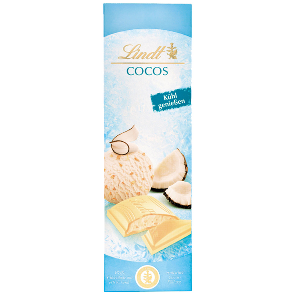 [SCP0401] Lindt Coconut (Cocos) White Chocolate 100g