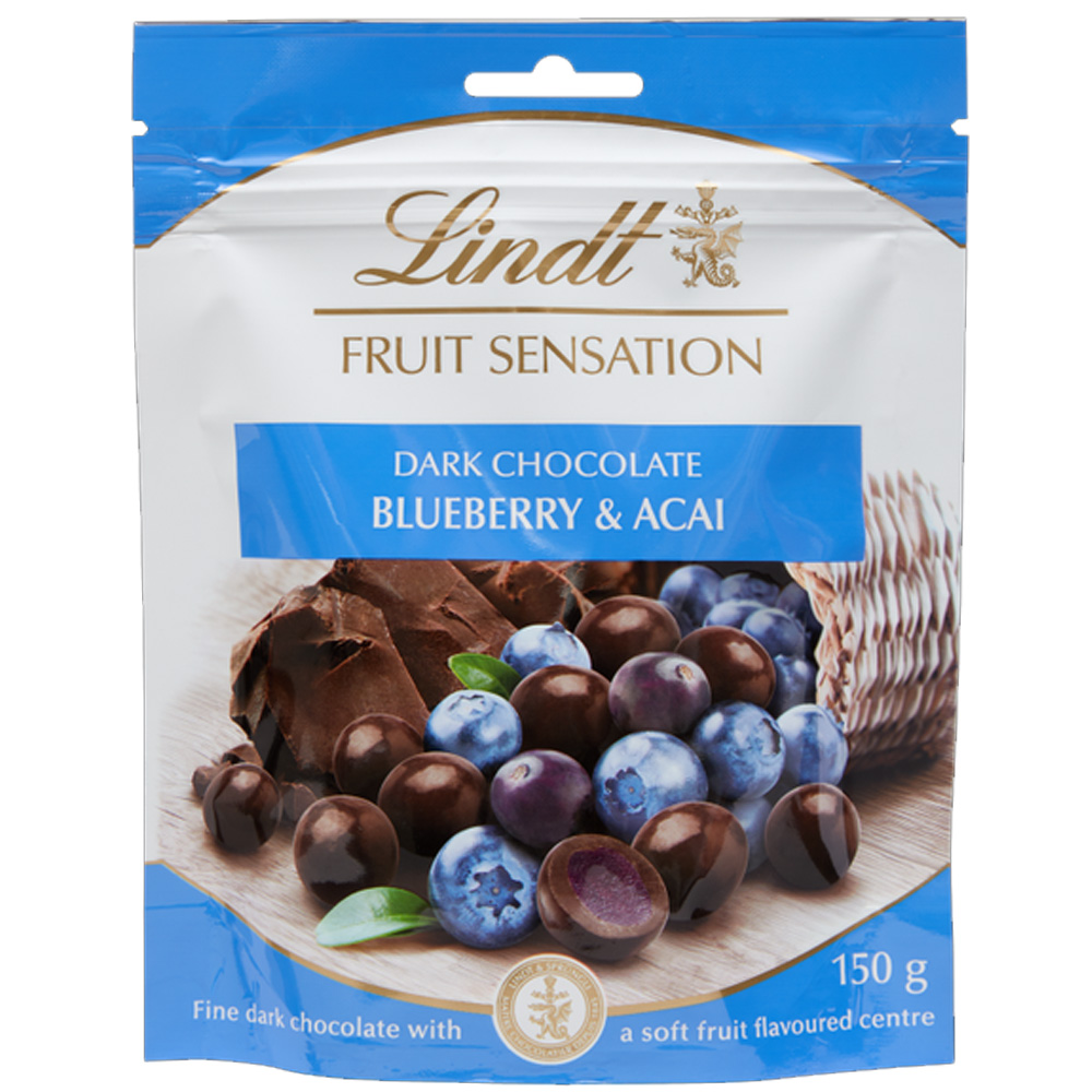 [SCP0408] Lindt Sensation Fruit Blueberry & Acai 150g