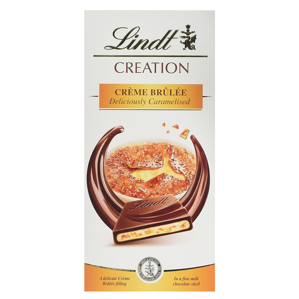 [SCP0412] Lindt Creation Creme Brulee Whole Milk 150g