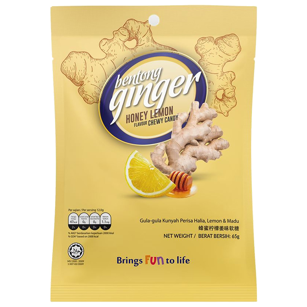 Tropical Bentong Ginger Honey-Lemon 65g