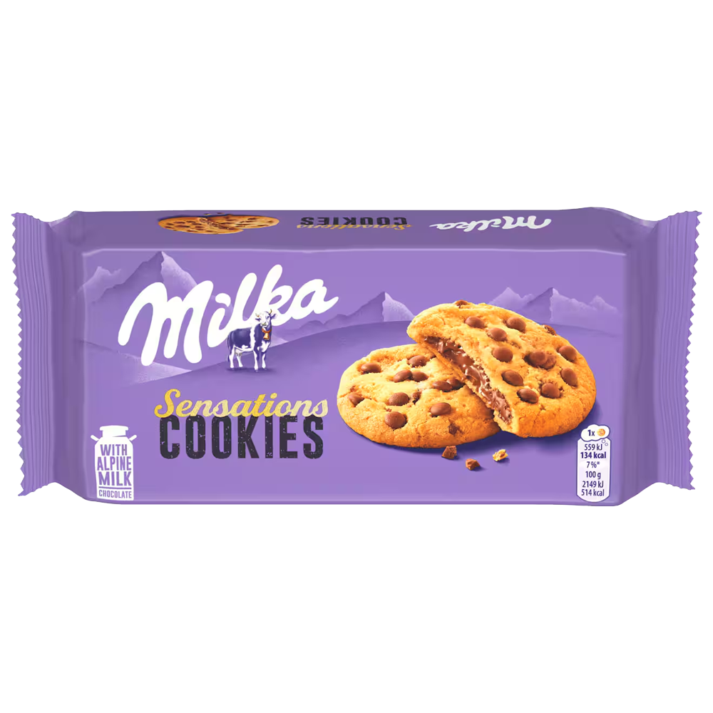 Milka Cookie Sensations Choco 156g