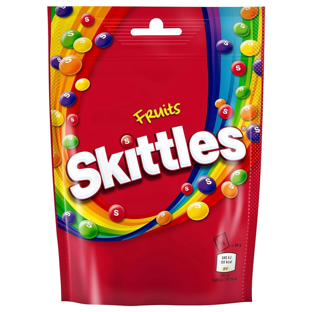 [SCP0634] Skittles Fruits Chocolate Pouch 136g