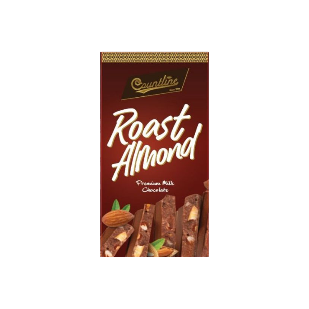 [SCP0647] Countline Roast Almond Milk Chocolate 80g