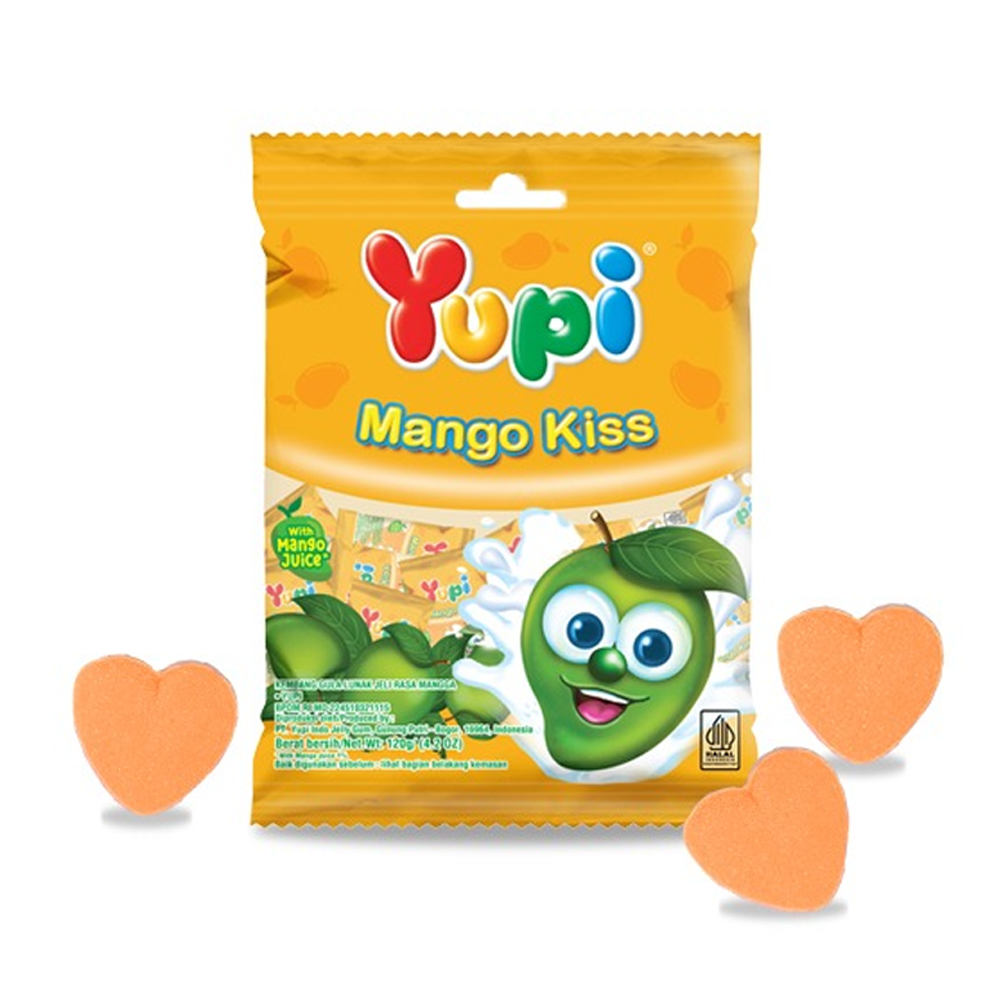 [SCP0665] Yupi Mango Kiss Gummy 120g