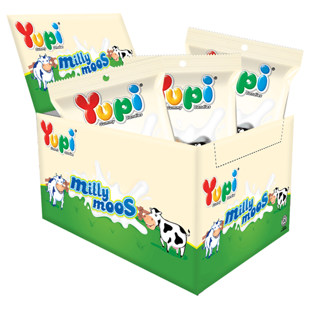 [SCP0669] Yupi Milly Moose Milk Gummy 132g