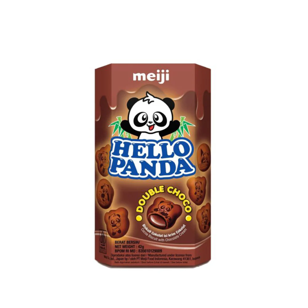 [SCP0674] Hello Panda Double Choco 42g