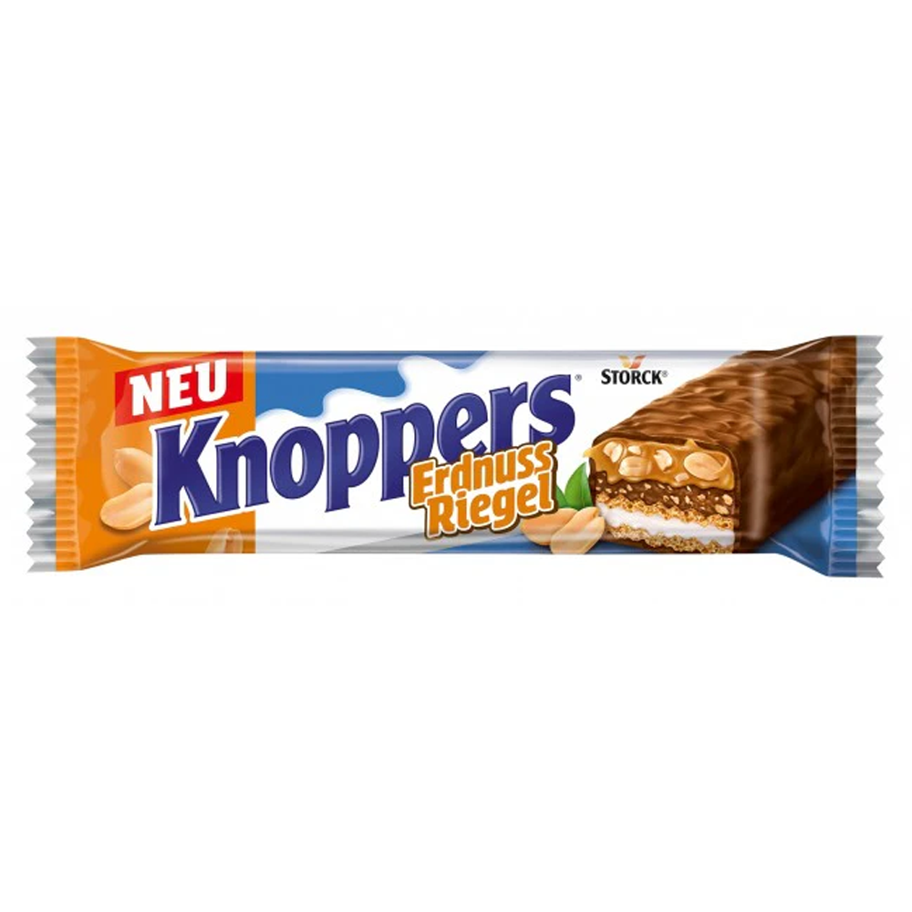 [SCP0687] Storck Knoppers Riegel Erdnuss 40g
