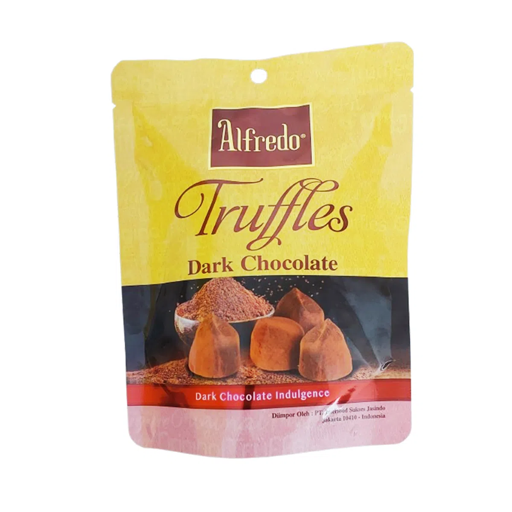 [SCP0709] Alfredo Stand Pouch Truffle Dark Chocolate 140g
