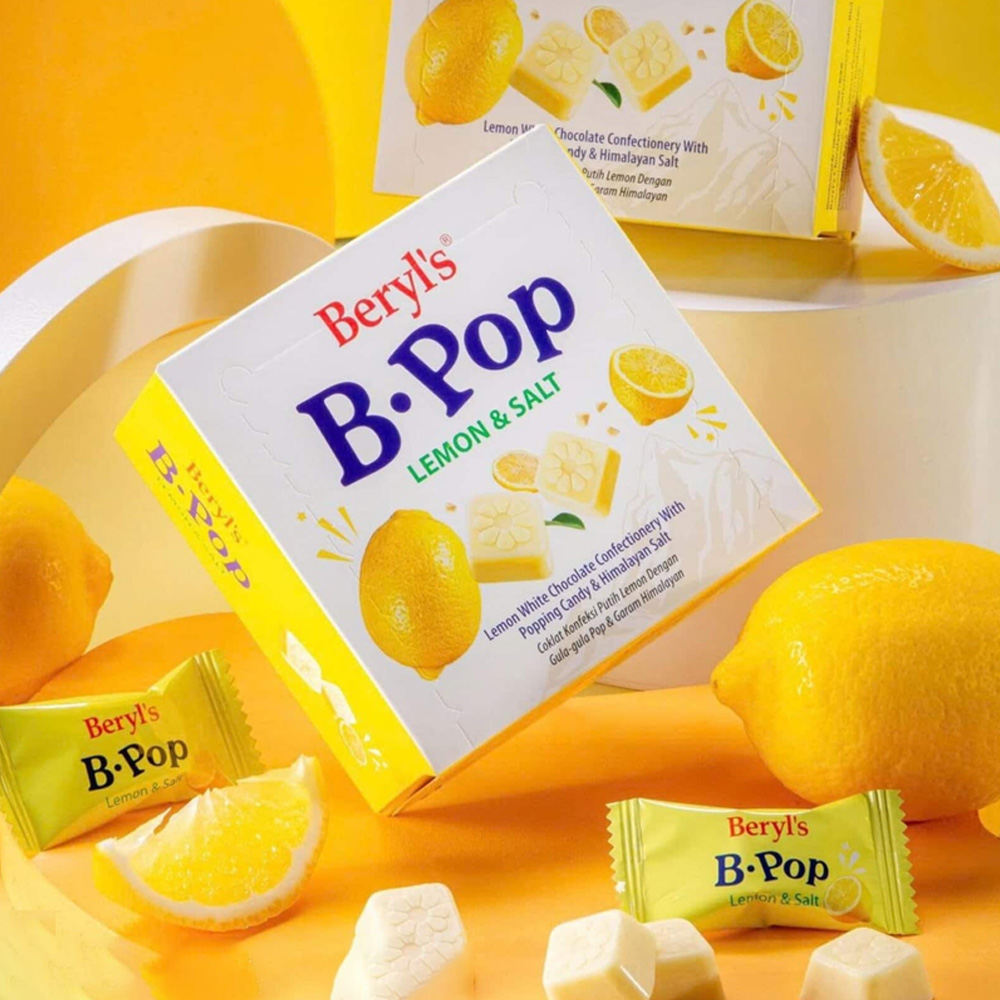 [SCP0732] Beryls B.Pop Lemon & Salt Chocolate 50g