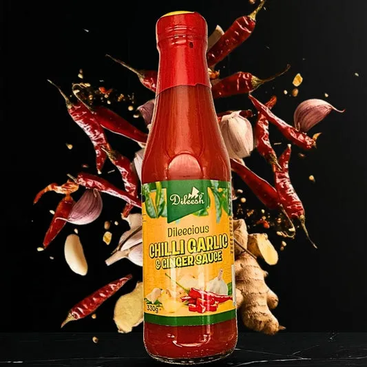 [SCP0747] Dileesh Ginger Garlic Chilli Sauce 330g
