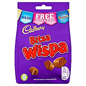 [STA0403] Cadbury Bitsa Wispa Bag 110g