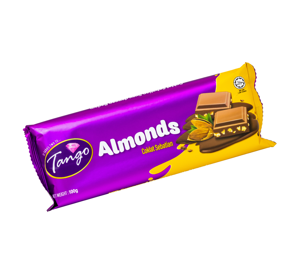 [TNG0026] Tango Flow wrap Almond Chocolate 100g