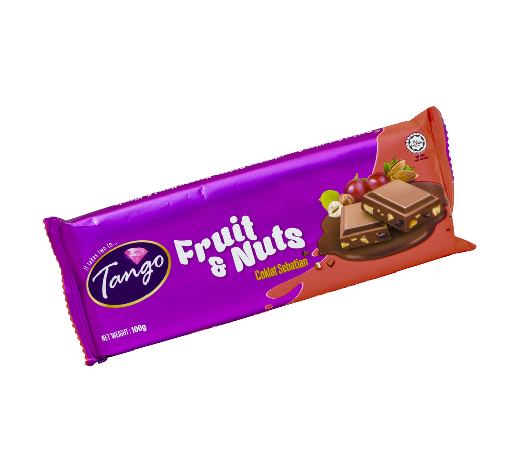 [TNG0027] Tango Flow wrap Fruit and Nuts Chocolate 100g