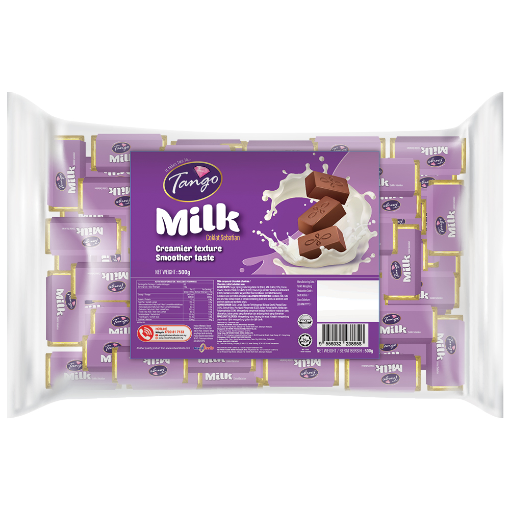 [TNG0034] Tango Chunkies Milk Bulk Pack 500g