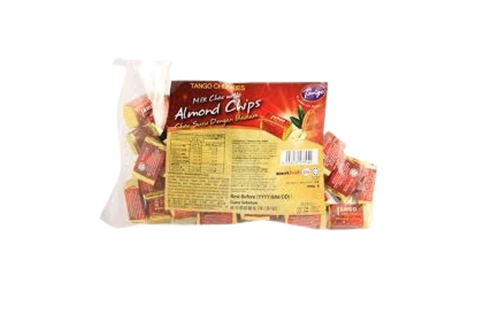 [TNG0134] Tango Chunkies Almond Chips Bulk 400g