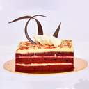 Red Velvet Square Cake (without Side Icing)