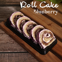 Blueberry Roll Cake (5 slice Box)