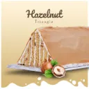 Half Hazelnut Praline Triangle
