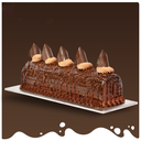 Half Chocolate Icing Swill Roll