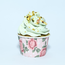 Pistachio Filled Cup Cake