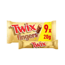 Twix 9 Bars Chocolate 180g