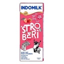 Indomilk Strawberry Flavor 180ml